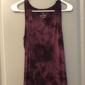 American Eagle tie dye tank